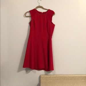 Red smart set short dress